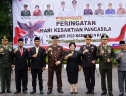Pemkab Karo Peringati Hari Kesaktian Pancasila Tahun 2022 di Kabanjahe