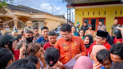 Bobby Nasution Penuhi Janji Berkantor di Medan Utara