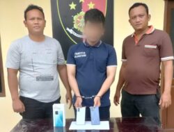 Kabur ke Dairi, Pencuri HP Diringkus Polsek Medang Deras