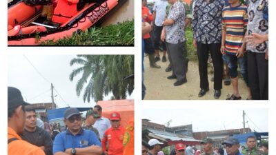 Pj Walikota Langsa Datangi Lokasi Pencarian Tenggelamnya Seorang Pelajar SMA