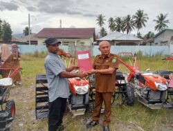 7 Kelompok Tani Dapat Bantuan Alat Pertanian