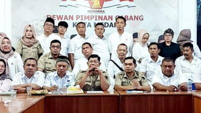 DPC Partai Gerindra Buka Pendaftaran Bacaleg DPRD Medan Periode 2024-2029