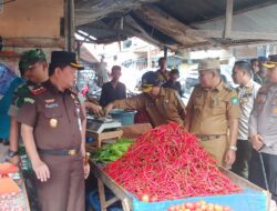 PJ Bupati Abdya Cek Harga Bahan Pokok ke Pasar Tradisional