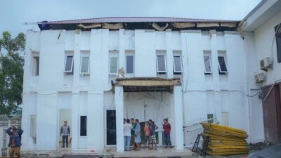 ICW Beberkan Dugaan Kejanggalan Rubuhnya Gedung Kejari Medan