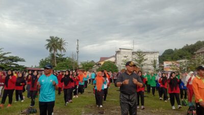 Peringatan HKN, Animo Masyarakat Ikut Senam Massal Tinggi