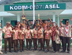 Saka Wira Kodim 0107/Asel Torehkan Prestasi di Perjusami Kodam IM