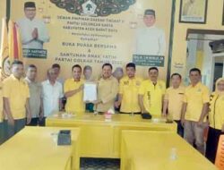 Tim Sinkronisasi Fungsional Partai Golkar Aceh Kunjungi DPD II Abdya
