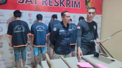 Polres Labuhanbatu Ringkus 5 Pembunuh Acong