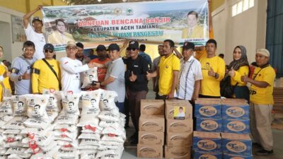 Ilham Pangestu Salurkan Bantu Korban Banjir Aceh Tamiang