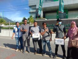 Wartawan Aceh Selatan Galang Dana Bantuan Banjir
