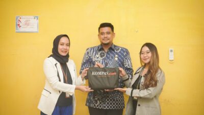 Audiensi dengan Kompas TV, Bobby Nasution: Kolaborasi Kunci Kita Melayani Masyarakat