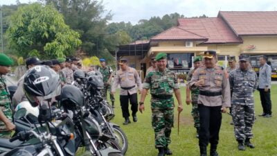 Ciptakan Situasi Guantibmas, Kapolres Abdya Pimpin Apel Gabungan