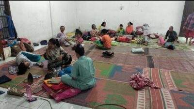 Ribuan KK Korban Banjir Sergai Berada di Pengungsian