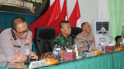 Kodim 0104/Atim Gelar Rakor Bersama Polres Langsa dan Aceh Timur