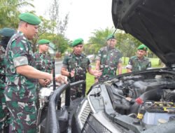 Kastaf Kodam IM Riksiapops ke Yonif RK 115/Macan Leuser