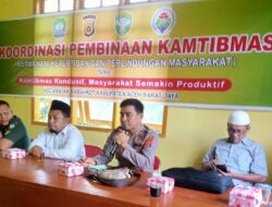 Forum Keuchik di Babahrot Koordinasi  Pembinaan Kamtibmas