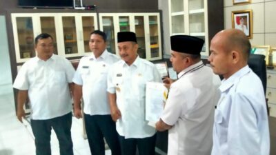 Bupati Palas Tunjuk Gozali SE sebagai Plt Sekretaris Daerah
