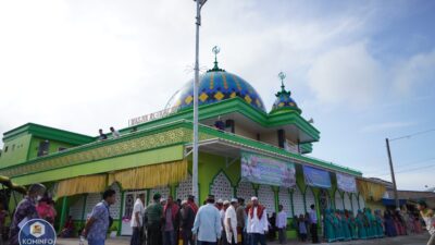 Bupati Karo Resmikan Masjid Al-Ikhlas Desa Sukandebi