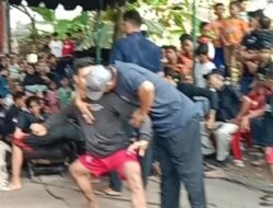Permainan Jaran Kepang Ramaikan Tahun Baru di Medan Denai