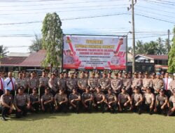 Tiga Puluh Empat Personil Polres Aceh Selatan Naik Pangkat