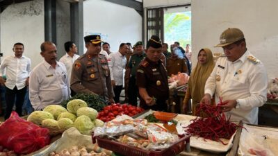 PJ Bupati Abdya Tinjau Pasar Rakyat di Kuala Batee