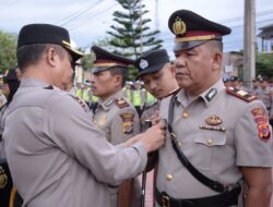 Kapolres Langsa Pimpin Sertijab Kabag SDM dan 3 Kapolsek&nbsp;