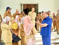Syah Afandin Bertemu dengan 37 Lurah se Langkat