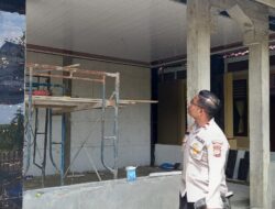 Polsek Langsa Barat Bangun Mushola 