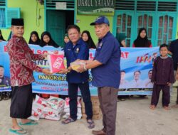 PWI Langkat Salurkan Sembako ke Panti Asuhan Darul Yatama Berandan