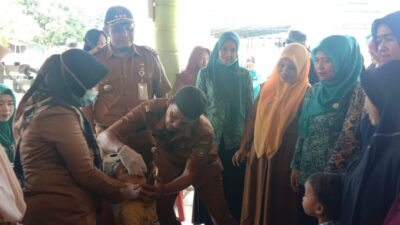 Pekan Imunisasi Nasional Polio di Sawitseberang Diikuti 1.700 Balita