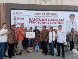 Peringatan HPN 2023 Diwarnai dengan Penyerahan Paket Sembako untuk Stunting