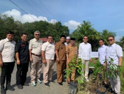 Gerindra Sumut Lakukan Penanaman Pohon Bersama Masyarakat di Padang Bolak