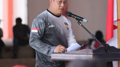 225 Karateka se Barat Selatan Ikut Turnamen Karate Piala Kapolres Aceh Selatan