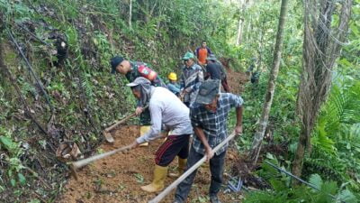 Jalan Tani Akses Peningkatan Perekonomian Masyarakat di Samadua