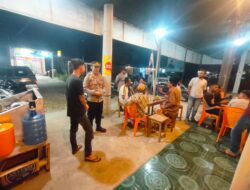 Polsek Labuhanhaji Patroli Malam Hari
