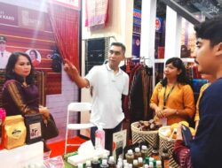 Wabup Karo Kunjungi Pameran International Handicraft Trade Fair 2023 Jakarta