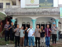 Kapolres Kunjungi Kantor DPD Partai Ummat Asahan