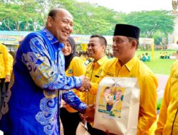 DPD Golkar Langkat Dilantik, Syah Afandin Pesankan Jaga Kekompakan