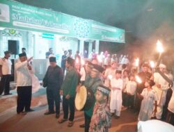 Sambut Ramadhan 1444H, BKM Nurul Iman Gelar Pawai Obor