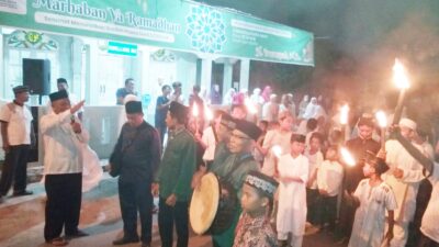 Sambut Ramadhan 1444H, BKM Nurul Iman Gelar Pawai Obor