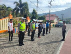 Setiap Hari Petugas POSYAN OPS Ketupat Selawah 2023 Apel Pagi