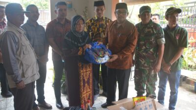 Pemko Langsa Salurkan Bantuan Masa Panik