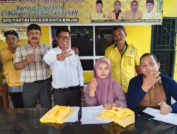 Sambut Idul Fitri, Golkar Binjai Gelar Pembagian Sirup, Bazar dan Pasar Murah