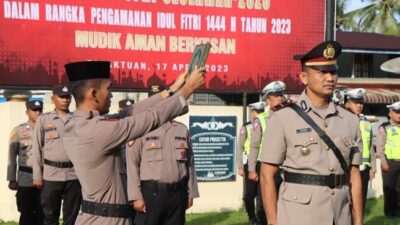 Kapolres Aceh Selatan Pimpin Penyerahan Kapolsek Tapaktuan