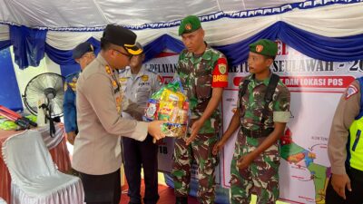 Kapolres Aceh Selatan Kunjungi Posyan Ops Ketupat Seulawah 2023