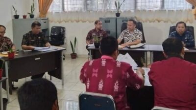 Sekdakab Karo Pimpin Rapat Pembentukan Panitia Paskibraka