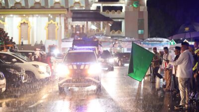 Bupati Madina Lepas Pawai Takbir Keliling Sambut Hari Raya Idul Fitri 1444 H
