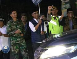 Wabup Karo Bersama Kapolres dan Dandim 0205/TK Monitoring Malam Takbiran di Kabanjahe-Berastagi