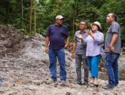 Bupati Karo Tinjau Rencana Jalan Alternatif Berastagi – Medan Via Kutalimbaru