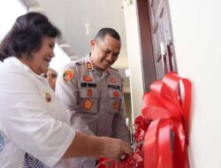 Bupati Karo Gunting Pita Peresmian Gedung Baru Polres TK